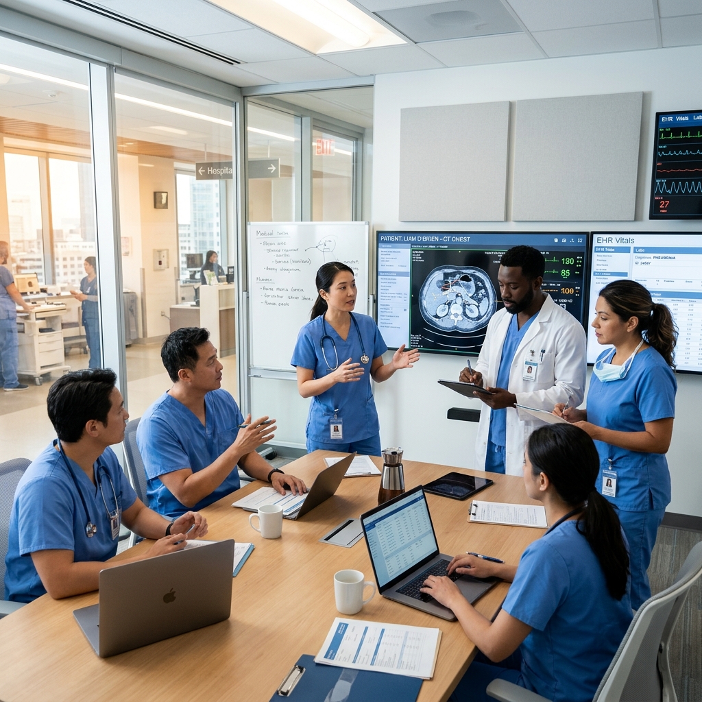 Harmony Hospital medical team collaborating